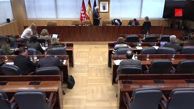 poster Sesión de la Comisión para las Políticas Integrales de la Discapacidad