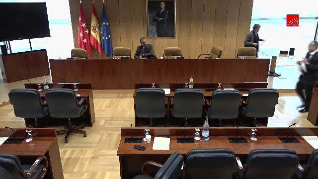 poster Sesión de la Comisión de Vivienda, Transportes e Infraestructuras