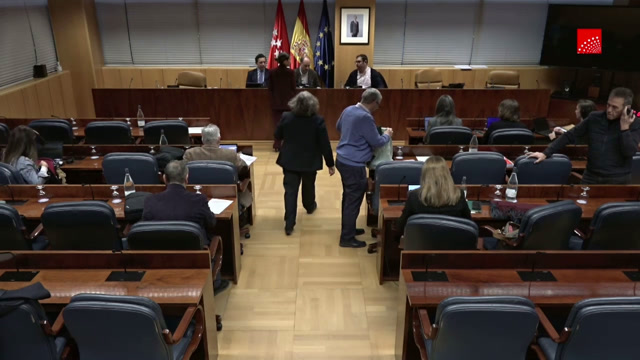 poster Sesión matutina de la Comisión de Presupuestos y Hacienda