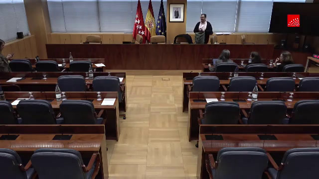 poster Sesión vespertina de la Comisión de Presupuestos y Hacienda