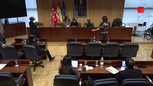 poster Sesión de la Comisión de Educación, Ciencia y Universidades