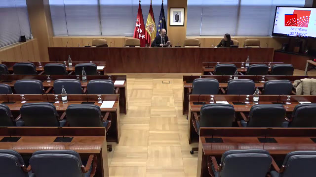 poster Sesión de la Comisión de Estudio para abordar el impacto de la Droga en la Comunidad de Madrid